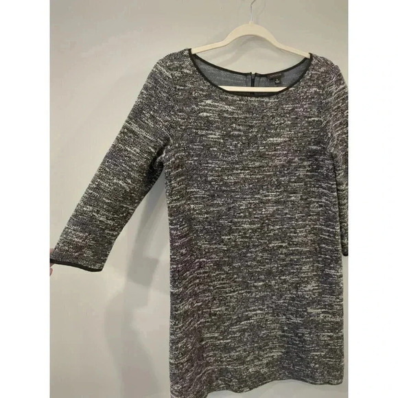 Ann Taylor Dress 3/4‎ Sleeve Medium Zipper Back - Picture 3 of 8